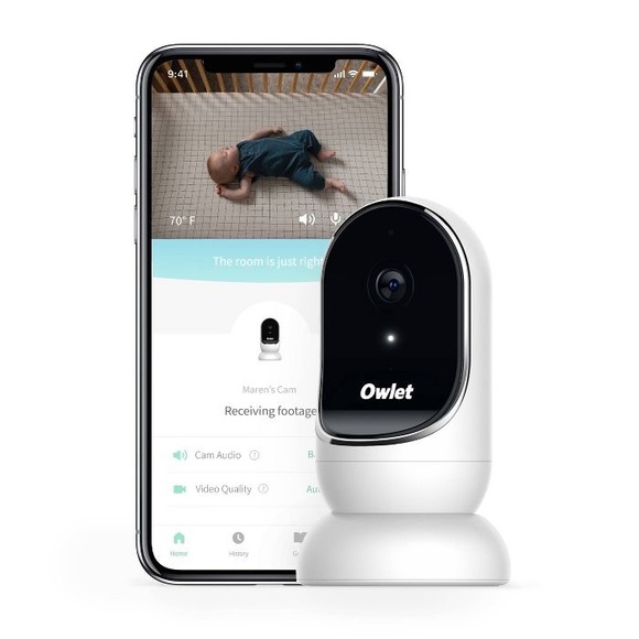 Owlet Other - Owlet Cam Baby Monitor - Secure, Encrypted, with Sound & Motion Notifications
